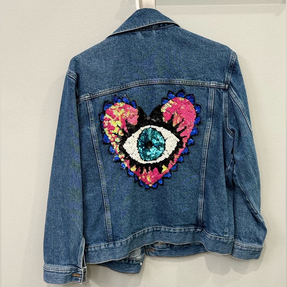 H&M jacket with decal